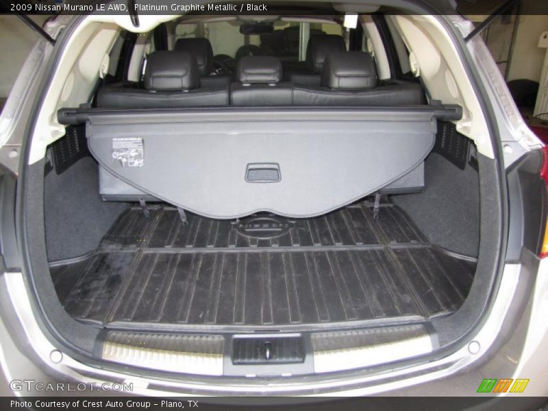Platinum Graphite Metallic / Black 2009 Nissan Murano LE AWD