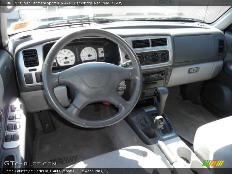 Cambridge Red Pearl / Gray 2002 Mitsubishi Montero Sport XLS 4x4