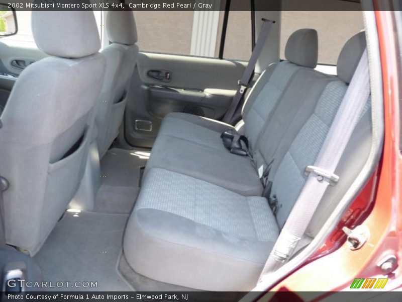 Cambridge Red Pearl / Gray 2002 Mitsubishi Montero Sport XLS 4x4