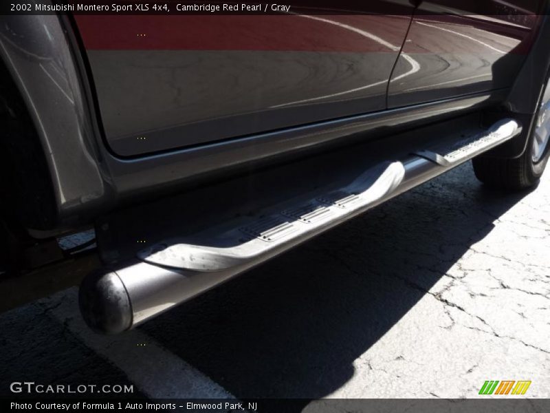 Cambridge Red Pearl / Gray 2002 Mitsubishi Montero Sport XLS 4x4