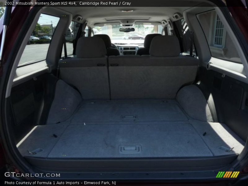 Cambridge Red Pearl / Gray 2002 Mitsubishi Montero Sport XLS 4x4