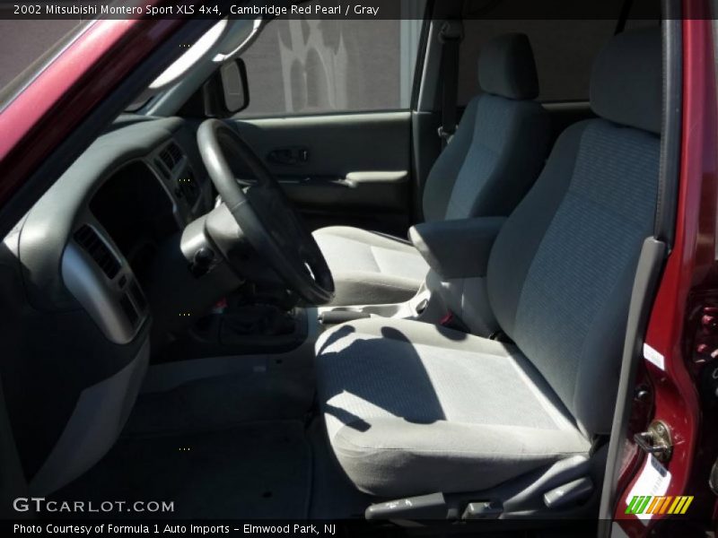 Cambridge Red Pearl / Gray 2002 Mitsubishi Montero Sport XLS 4x4
