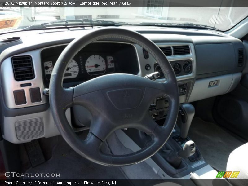 Cambridge Red Pearl / Gray 2002 Mitsubishi Montero Sport XLS 4x4