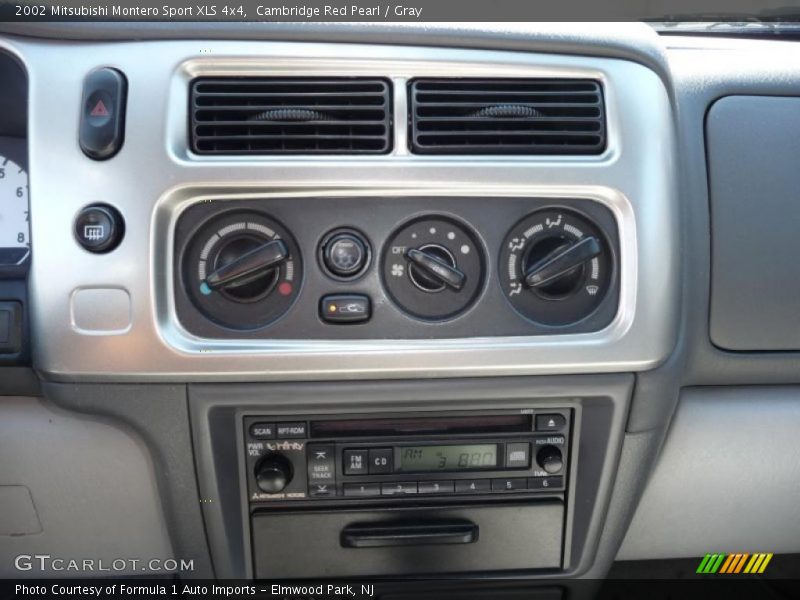 Cambridge Red Pearl / Gray 2002 Mitsubishi Montero Sport XLS 4x4