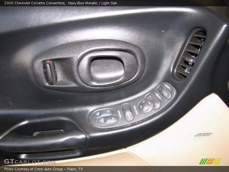 Navy Blue Metallic / Light Oak 2000 Chevrolet Corvette Convertible