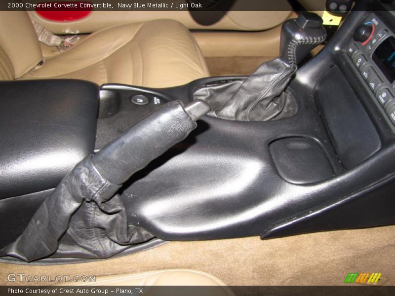 Navy Blue Metallic / Light Oak 2000 Chevrolet Corvette Convertible