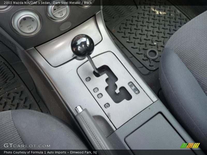 Dark Steel Metallic / Black 2003 Mazda MAZDA6 s Sedan