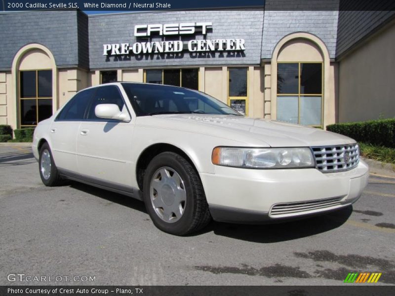 White Diamond / Neutral Shale 2000 Cadillac Seville SLS
