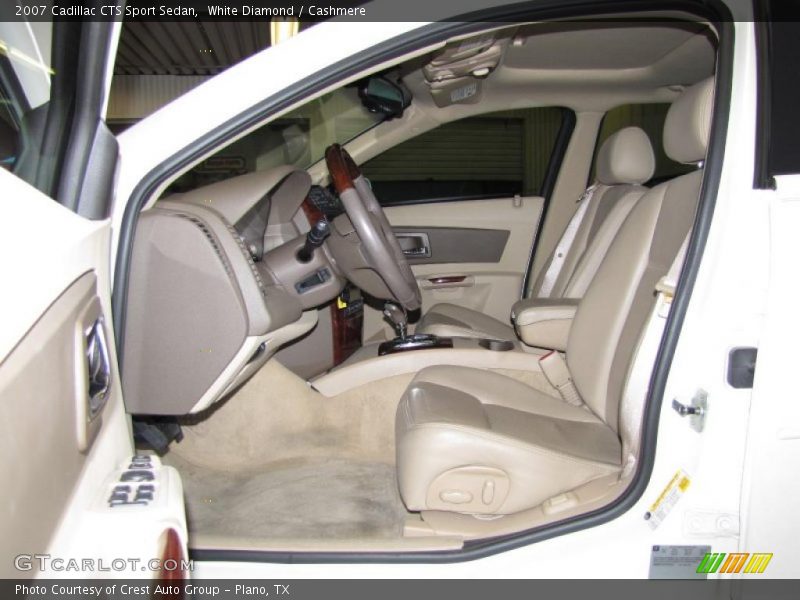 White Diamond / Cashmere 2007 Cadillac CTS Sport Sedan