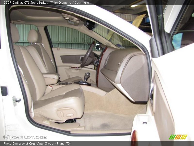 White Diamond / Cashmere 2007 Cadillac CTS Sport Sedan