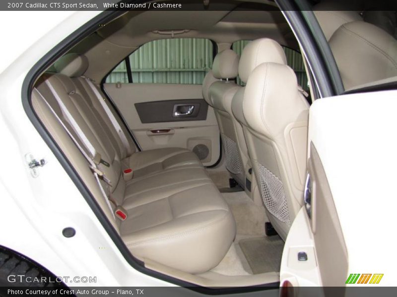 White Diamond / Cashmere 2007 Cadillac CTS Sport Sedan
