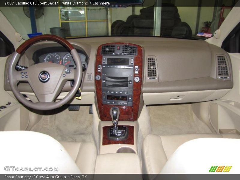 White Diamond / Cashmere 2007 Cadillac CTS Sport Sedan