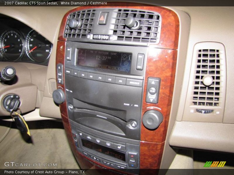 White Diamond / Cashmere 2007 Cadillac CTS Sport Sedan