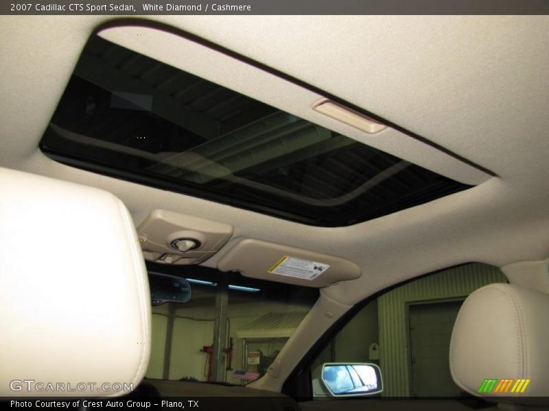 White Diamond / Cashmere 2007 Cadillac CTS Sport Sedan