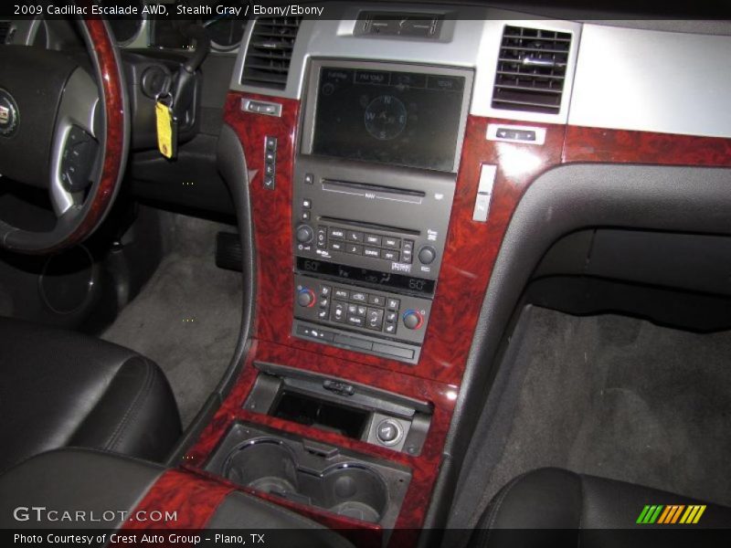 Stealth Gray / Ebony/Ebony 2009 Cadillac Escalade AWD