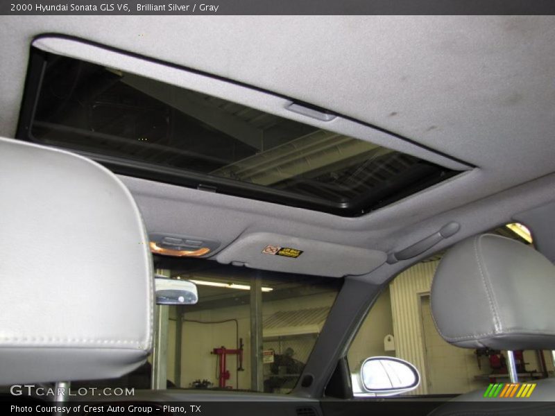 Brilliant Silver / Gray 2000 Hyundai Sonata GLS V6