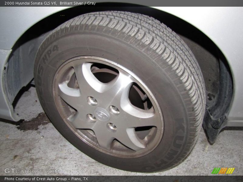 Brilliant Silver / Gray 2000 Hyundai Sonata GLS V6