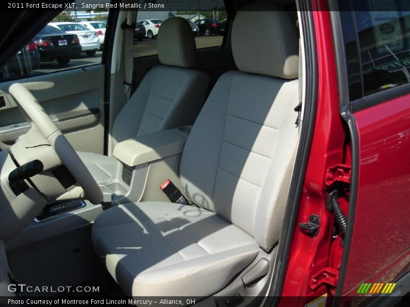 Sangria Red Metallic / Stone 2011 Ford Escape XLT