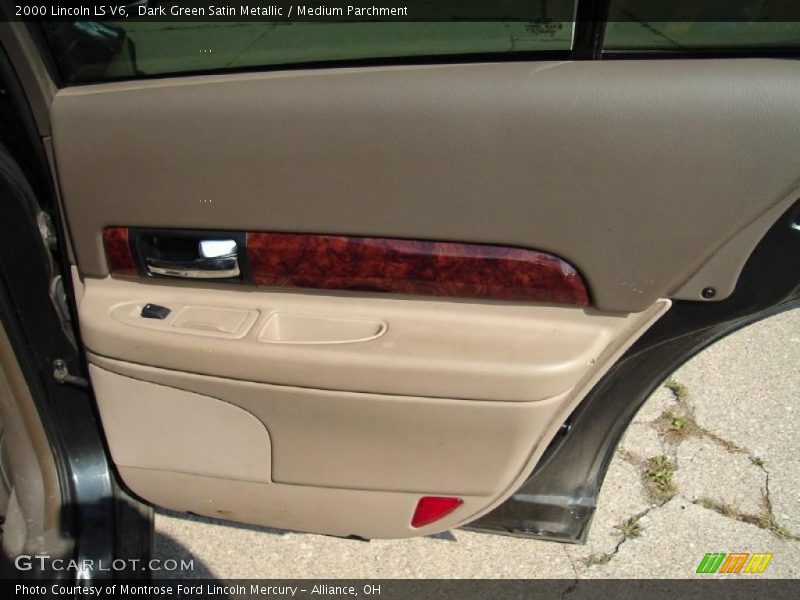 Dark Green Satin Metallic / Medium Parchment 2000 Lincoln LS V6