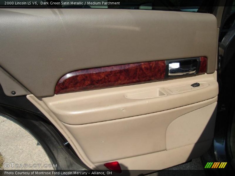 Dark Green Satin Metallic / Medium Parchment 2000 Lincoln LS V6