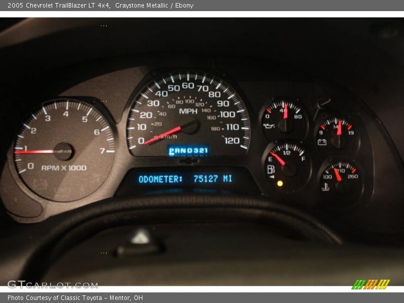 Graystone Metallic / Ebony 2005 Chevrolet TrailBlazer LT 4x4