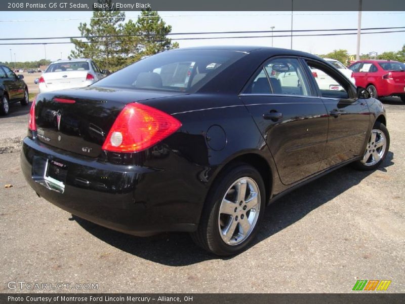 Black / Ebony Black 2008 Pontiac G6 GT Sedan