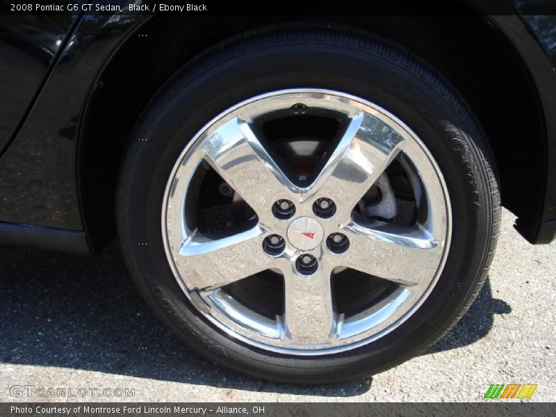 Black / Ebony Black 2008 Pontiac G6 GT Sedan
