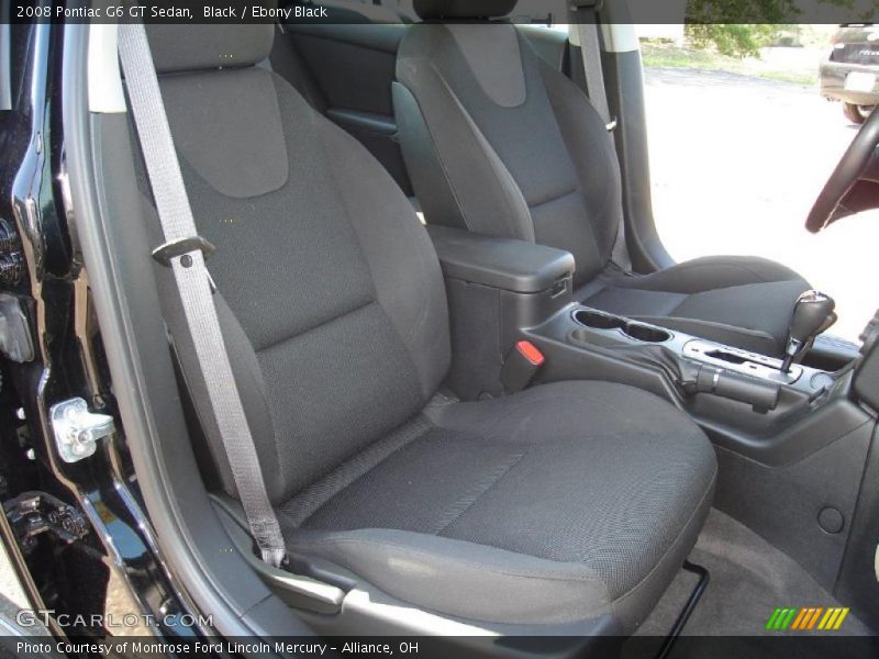 Black / Ebony Black 2008 Pontiac G6 GT Sedan