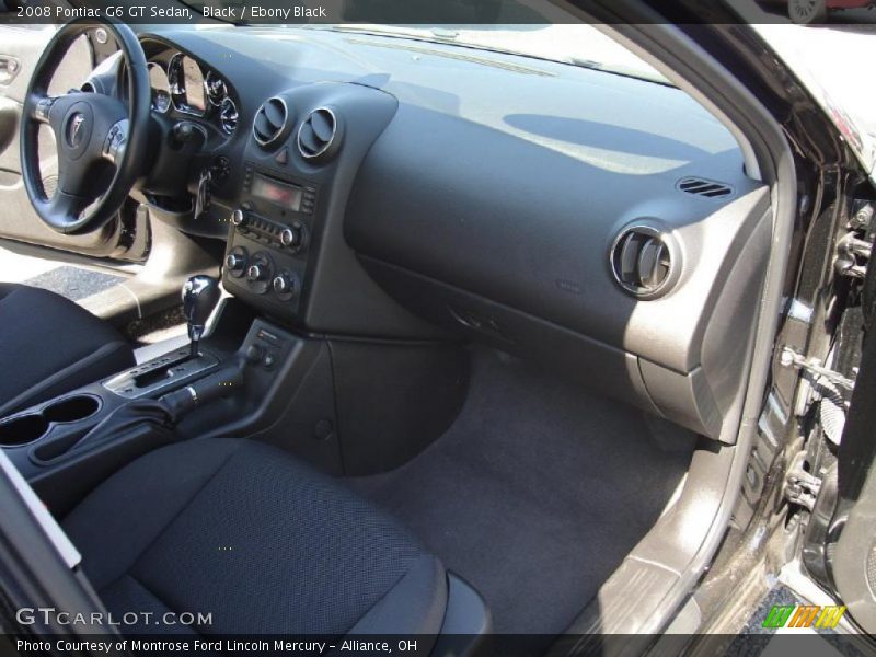Black / Ebony Black 2008 Pontiac G6 GT Sedan
