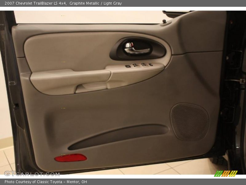 Graphite Metallic / Light Gray 2007 Chevrolet TrailBlazer LS 4x4