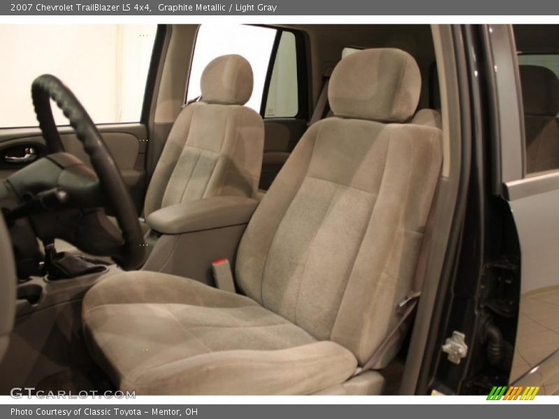 Graphite Metallic / Light Gray 2007 Chevrolet TrailBlazer LS 4x4
