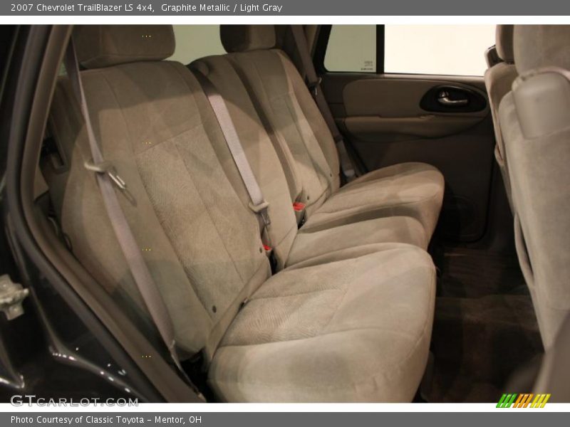 Graphite Metallic / Light Gray 2007 Chevrolet TrailBlazer LS 4x4