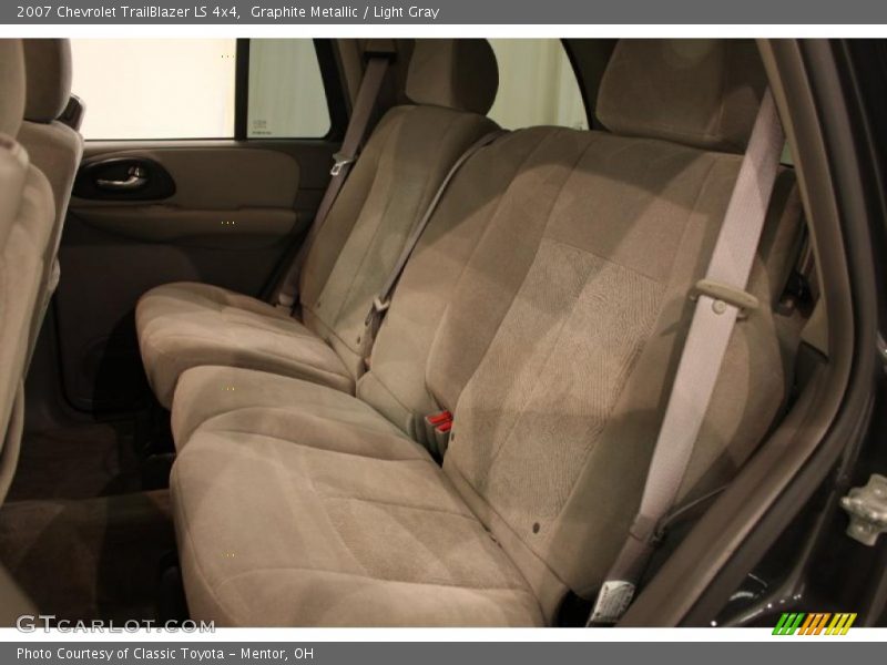 Graphite Metallic / Light Gray 2007 Chevrolet TrailBlazer LS 4x4