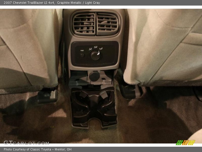 Graphite Metallic / Light Gray 2007 Chevrolet TrailBlazer LS 4x4