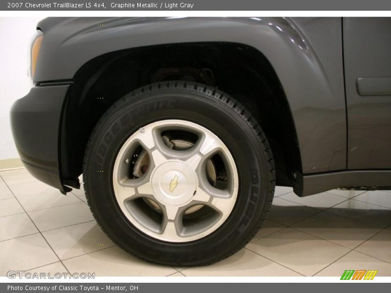 Graphite Metallic / Light Gray 2007 Chevrolet TrailBlazer LS 4x4