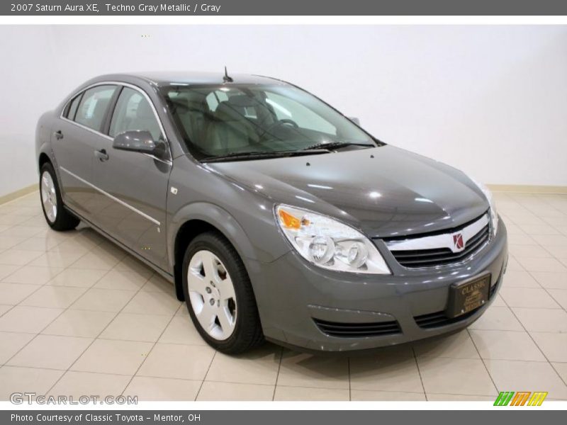 Techno Gray Metallic / Gray 2007 Saturn Aura XE
