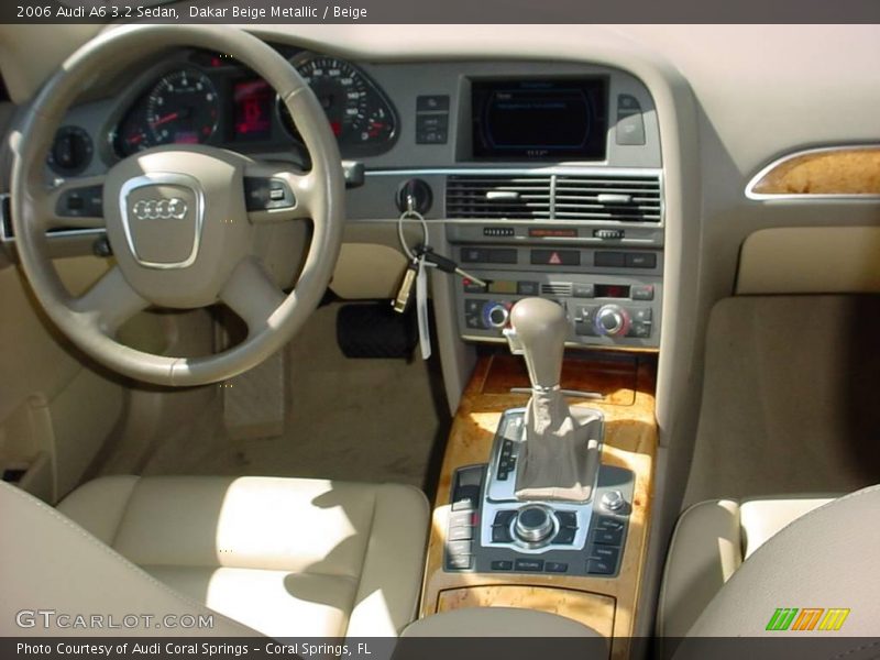 Dakar Beige Metallic / Beige 2006 Audi A6 3.2 Sedan