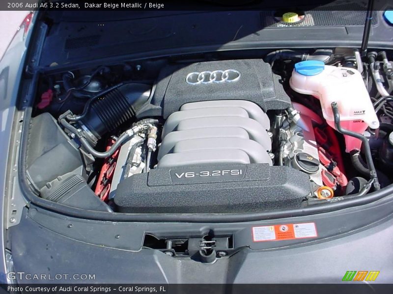 Dakar Beige Metallic / Beige 2006 Audi A6 3.2 Sedan