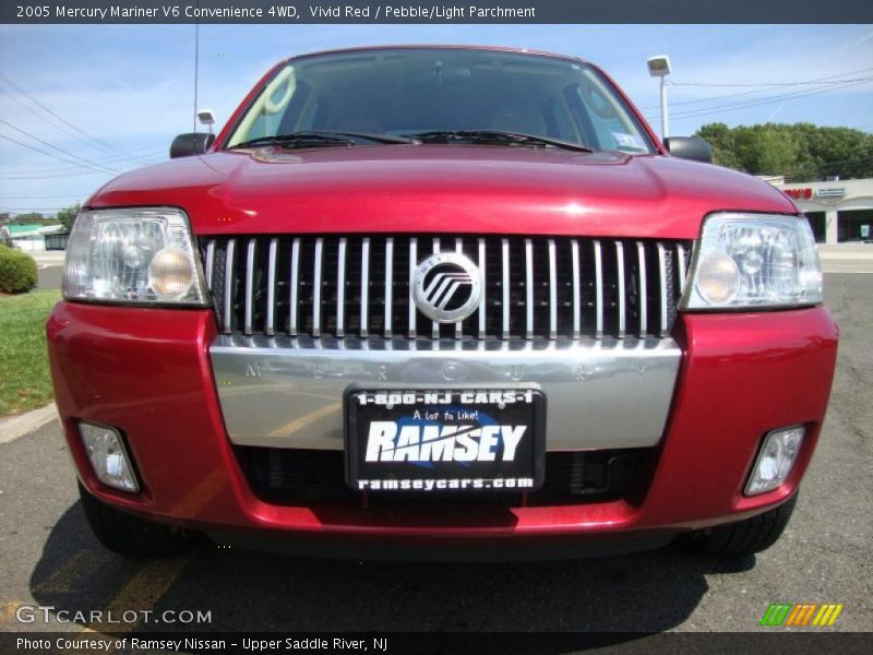 Vivid Red / Pebble/Light Parchment 2005 Mercury Mariner V6 Convenience 4WD