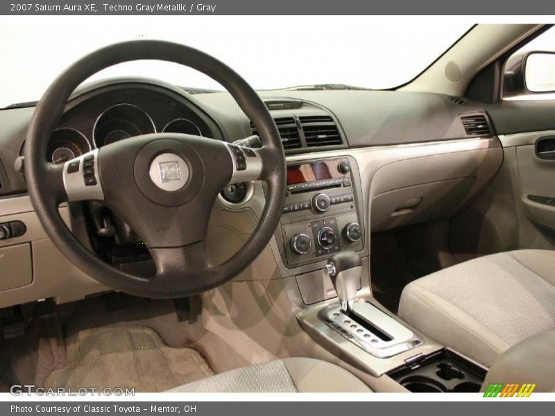 Techno Gray Metallic / Gray 2007 Saturn Aura XE