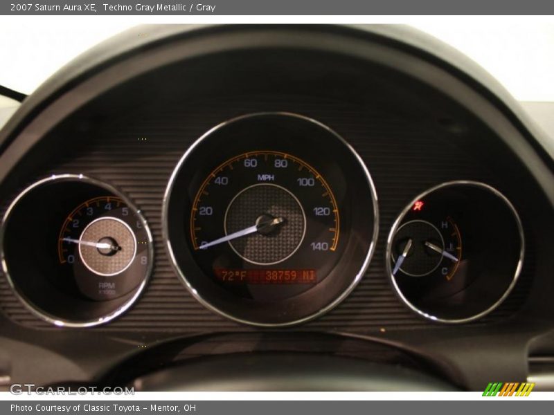 Techno Gray Metallic / Gray 2007 Saturn Aura XE