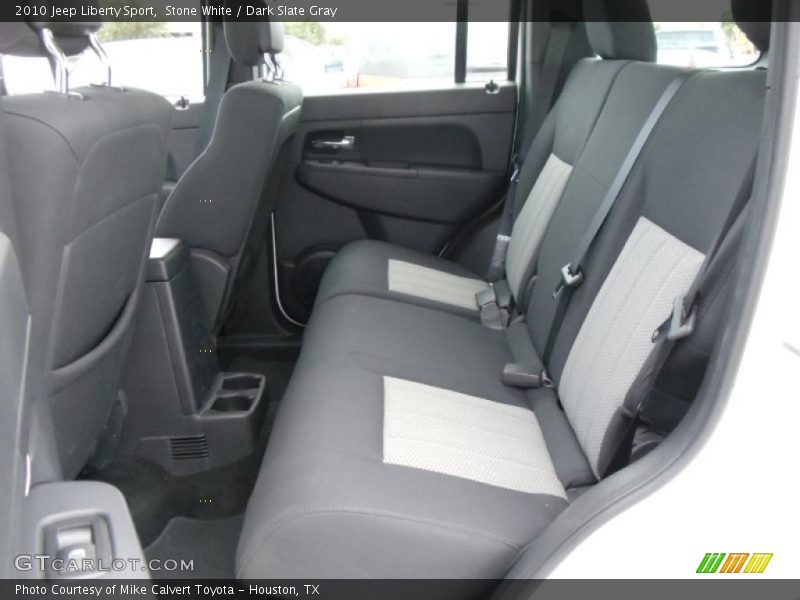 Stone White / Dark Slate Gray 2010 Jeep Liberty Sport