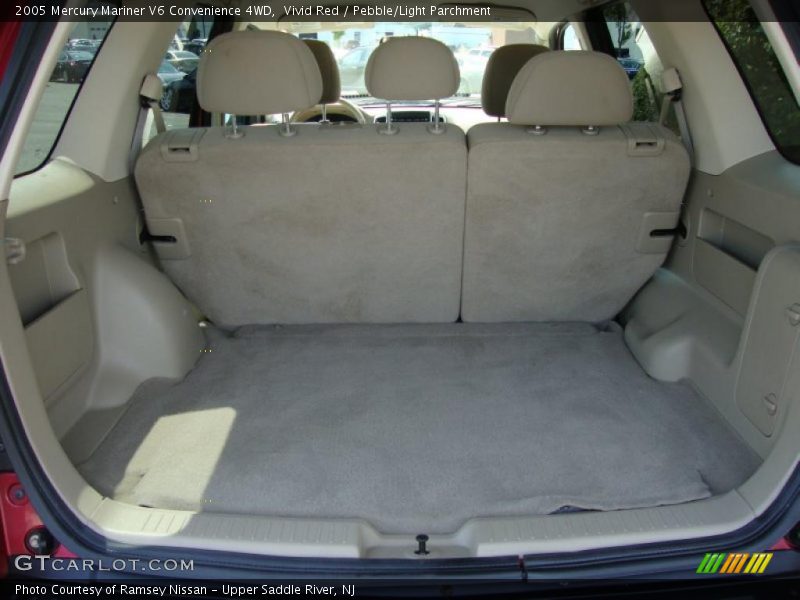Vivid Red / Pebble/Light Parchment 2005 Mercury Mariner V6 Convenience 4WD