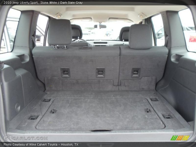 Stone White / Dark Slate Gray 2010 Jeep Liberty Sport