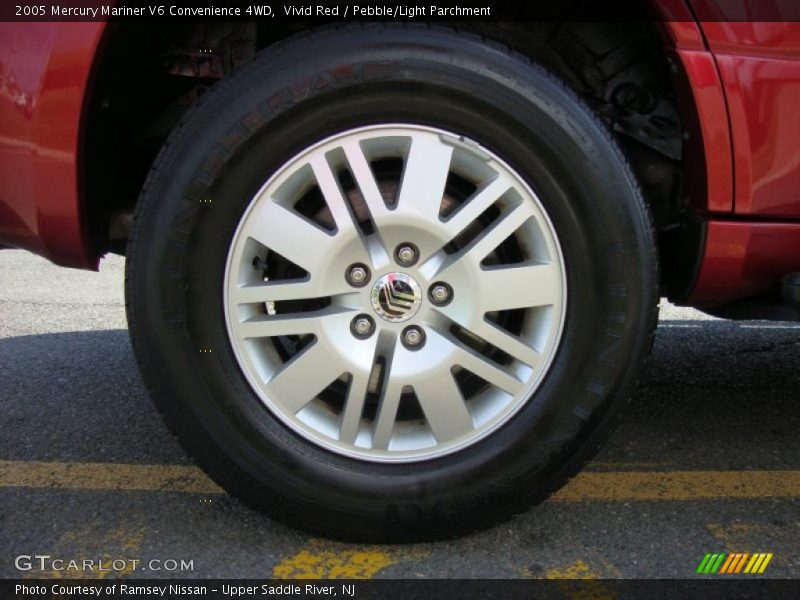 Vivid Red / Pebble/Light Parchment 2005 Mercury Mariner V6 Convenience 4WD