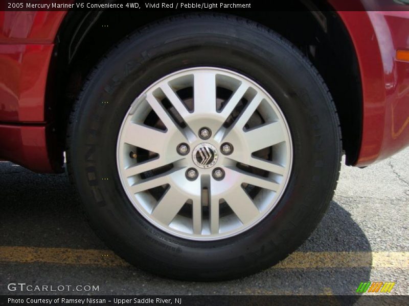 Vivid Red / Pebble/Light Parchment 2005 Mercury Mariner V6 Convenience 4WD