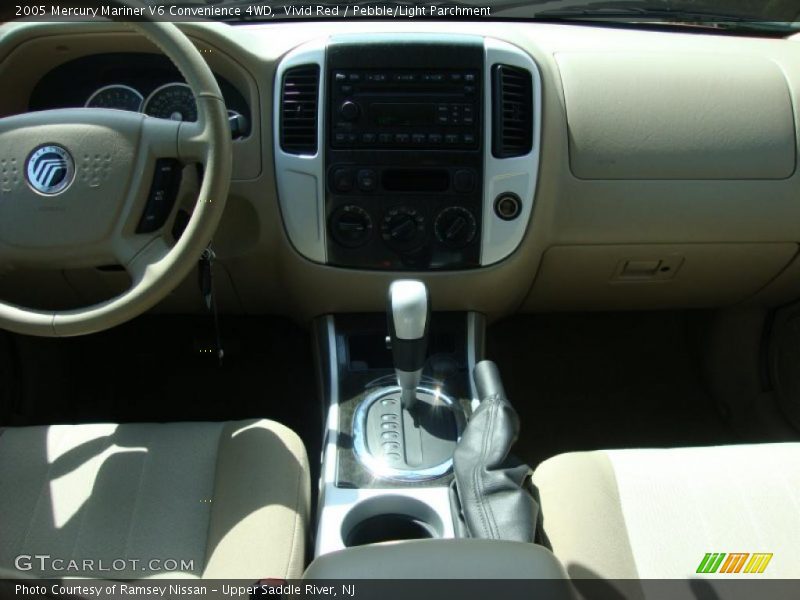 Vivid Red / Pebble/Light Parchment 2005 Mercury Mariner V6 Convenience 4WD