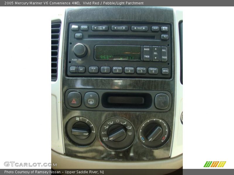 Vivid Red / Pebble/Light Parchment 2005 Mercury Mariner V6 Convenience 4WD