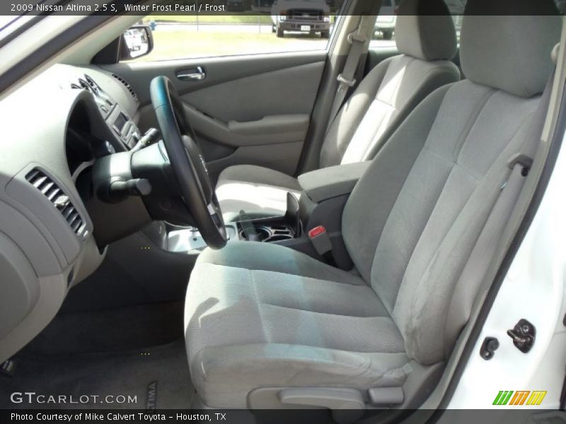 Winter Frost Pearl / Frost 2009 Nissan Altima 2.5 S