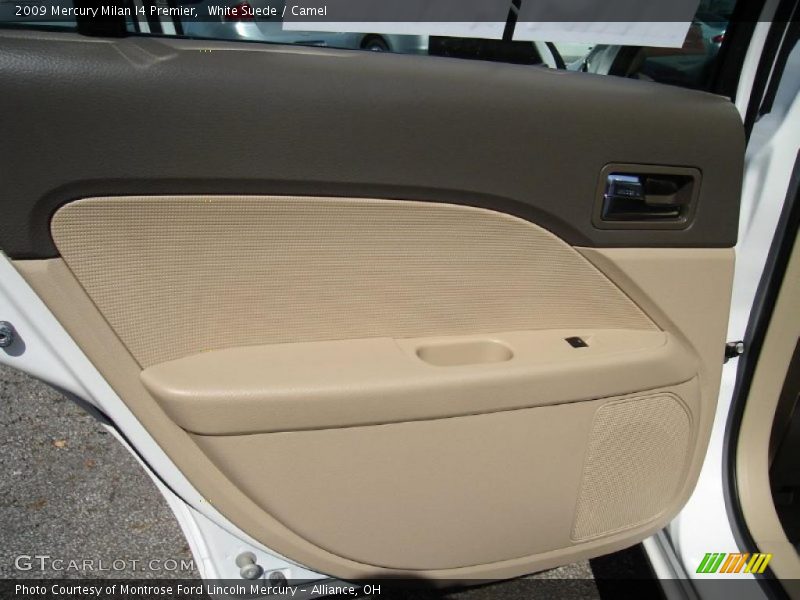 White Suede / Camel 2009 Mercury Milan I4 Premier